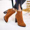 Botine dama Kacy - Camel