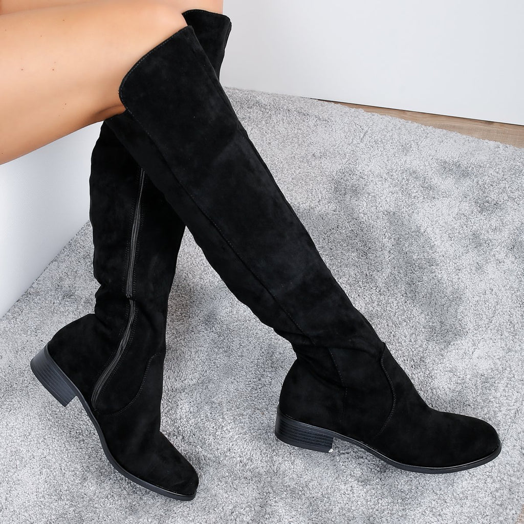Cizme dama ALMINA - BLACK