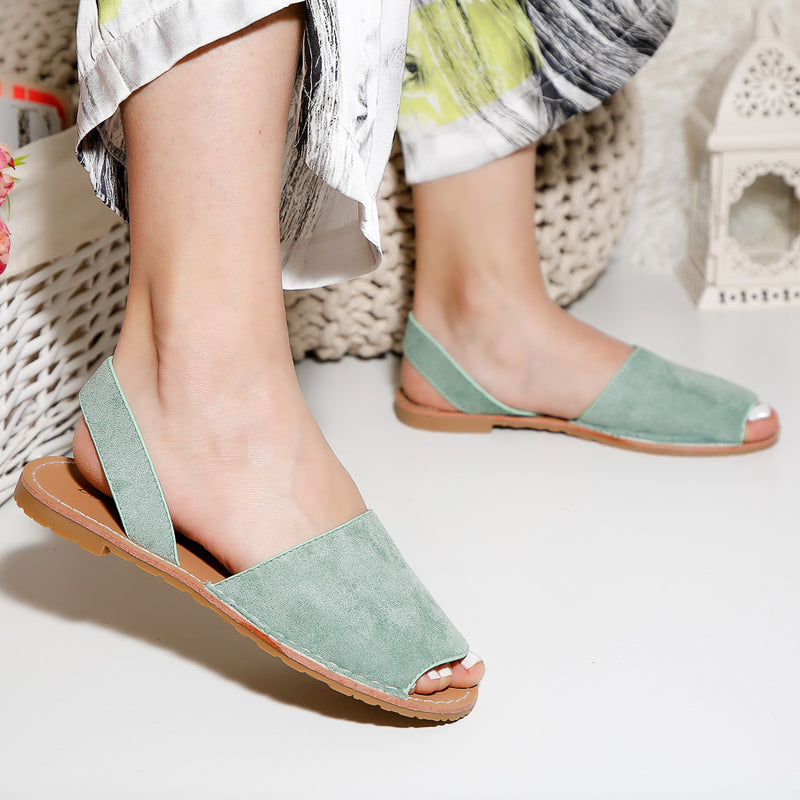 Sandale dama Augustina - Green