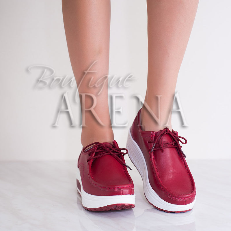Pantofi dama Terisa rosii