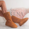 Cizme tip UGG de dama Winter mood camel