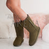 Cizme tip UGG de dama Winter Mood verzi