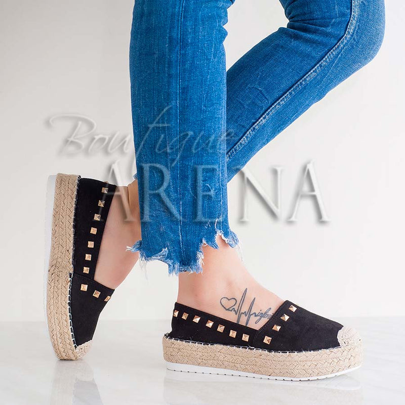 Espadrile dama Lala negre