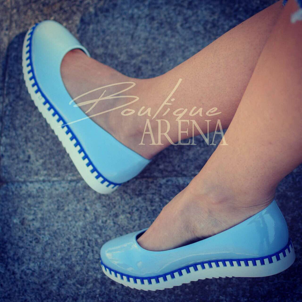 Pantofi casual dama lacuiti Mabery bleu