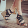 Sandale dama cu platforme Lemus verzi