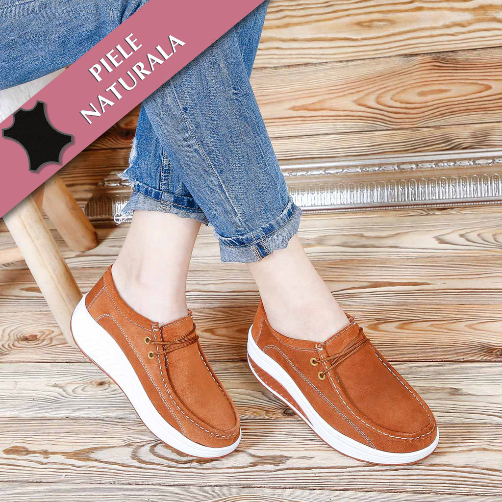 Pantofi dama Malika camel